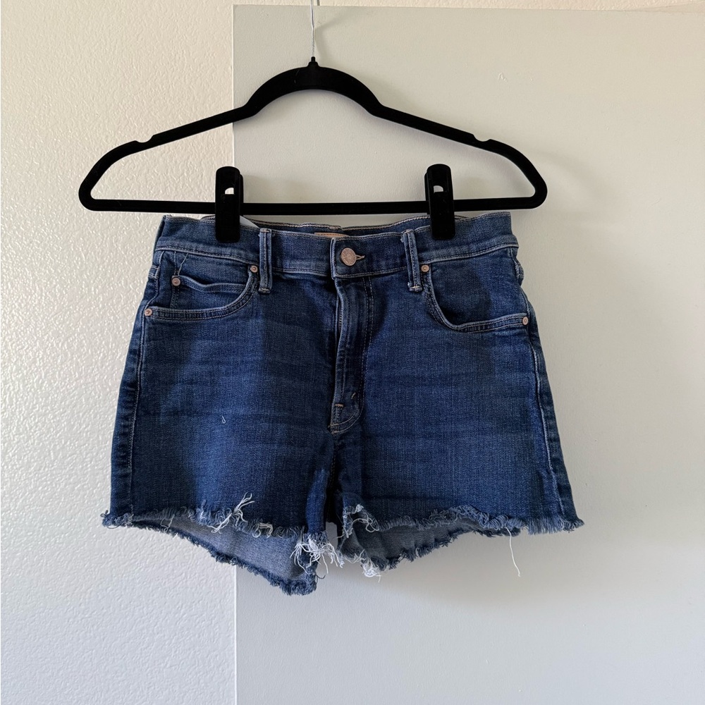 MOTHER Blue Jean Shorts